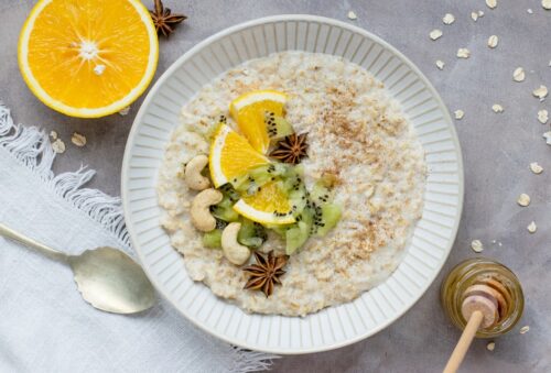 Haferflocken-Zitrus Porridge